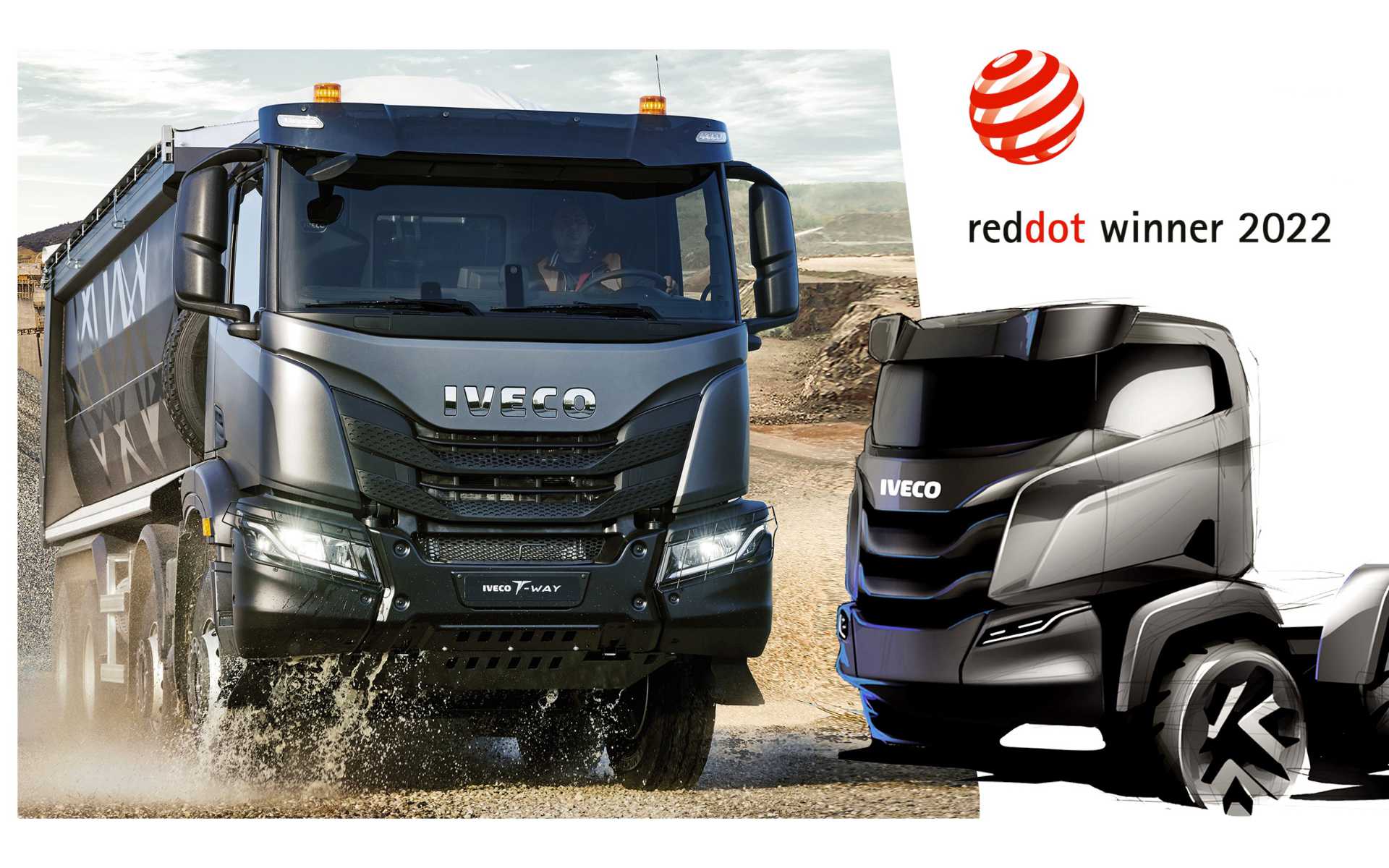 L’IVECO T-WAY si aggiudica l’ambito Red Dot Award nella categoria Product Design 2022