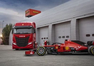 iveco consegna scuderia ferrari 1