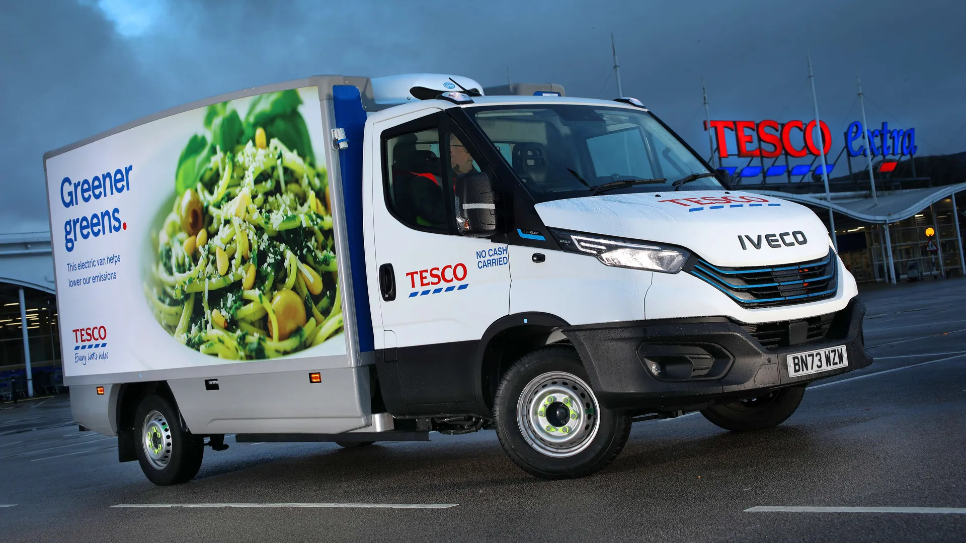 Tesco e IVECO 151 eDaily per le consegne a domicilio