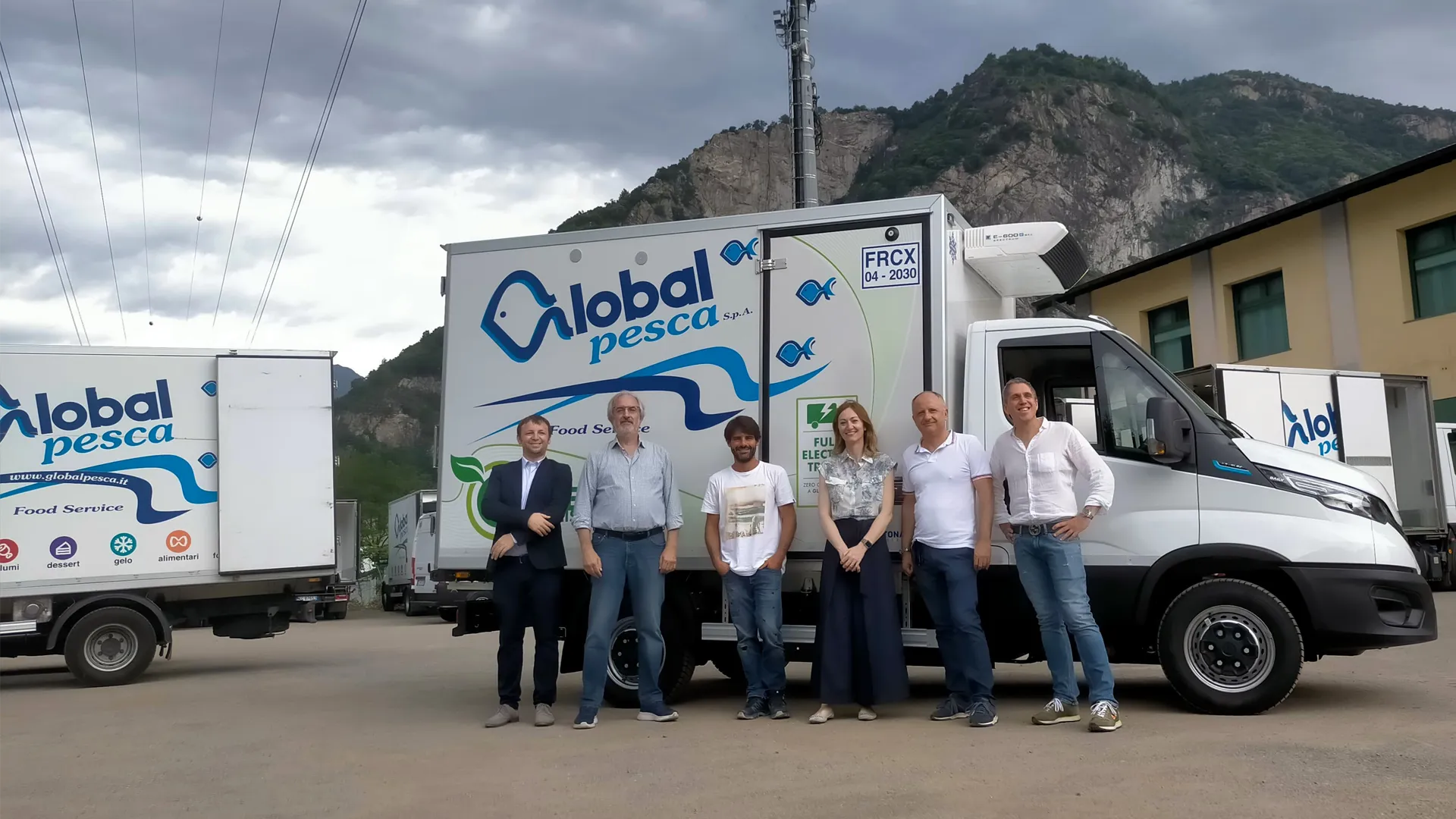 Globalpesca abbraccia la mobilità sostenibile con l’IVECO eDaily GATE