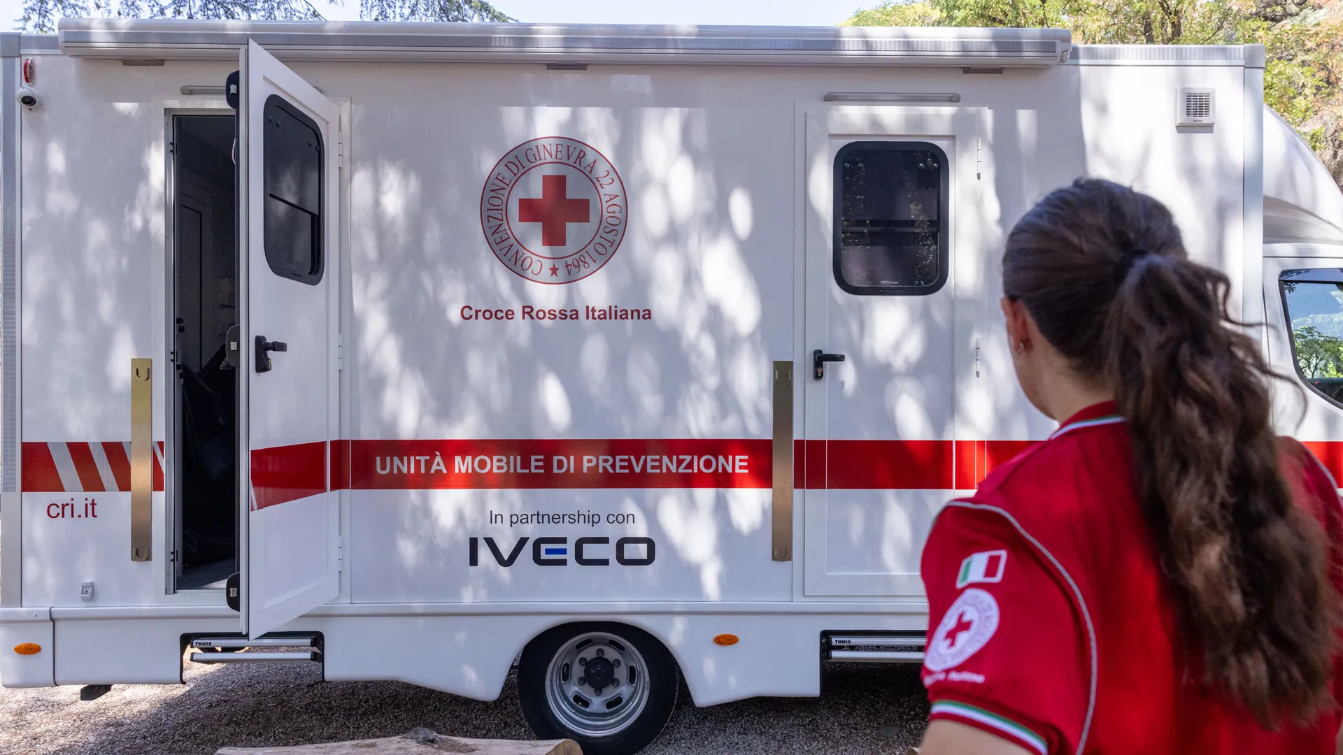 IVECO Tour prevenzione cardiovascolare con Croce Rossa Italiana